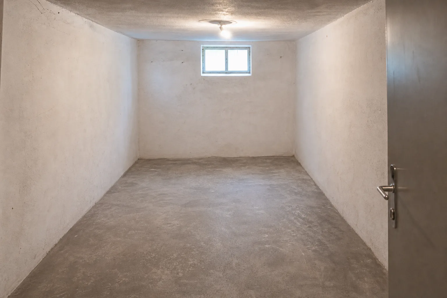 Vollständig geräumter und besenrein übergebener Keller