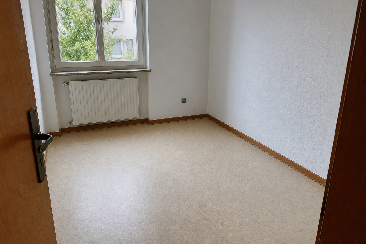 Derselbe Raum hygienisch nachbereitet und wieder nutzbar